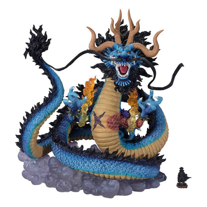 BANDAI - One Piece FiguartsZERO PVC Statue (Extra Battle) Kaido King of the Beasts - Twin Dragons