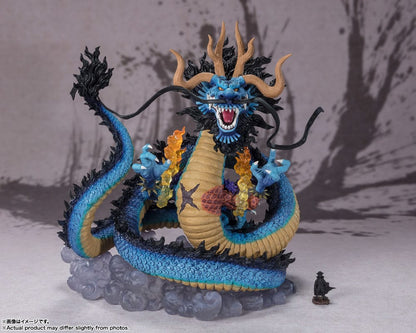 BANDAI - One Piece FiguartsZERO PVC Statue (Extra Battle) Kaido King of the Beasts - Twin Dragons