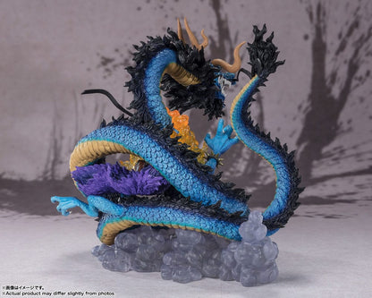 BANDAI - One Piece FiguartsZERO PVC Statue (Extra Battle) Kaido King of the Beasts - Twin Dragons