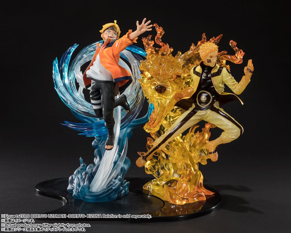 BANDAI TAMASHII - Boruto: Naruto Next Generation FiguartsZERO PVC Statue Naruto Uzumaki (Boruto) Kizuna Relation