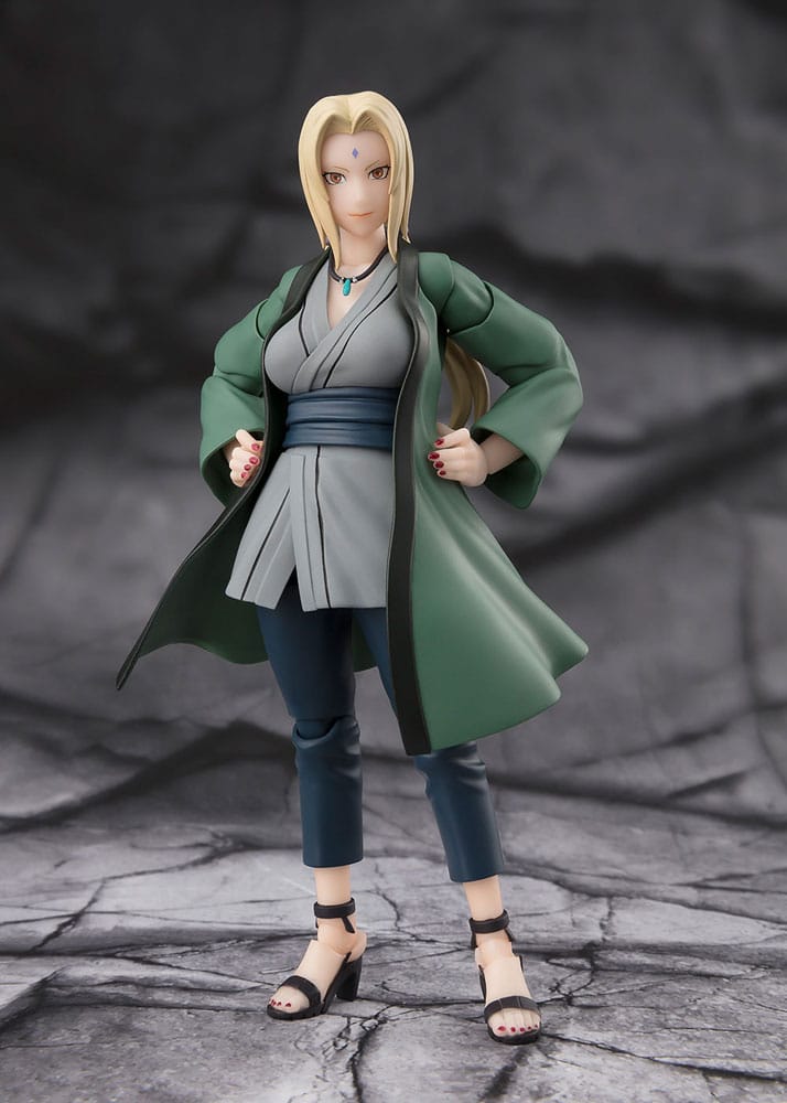 BANDAI TAMASHII - Naruto S.H.Figuarts Action Figure Tsunade The legendary Medical Ninja