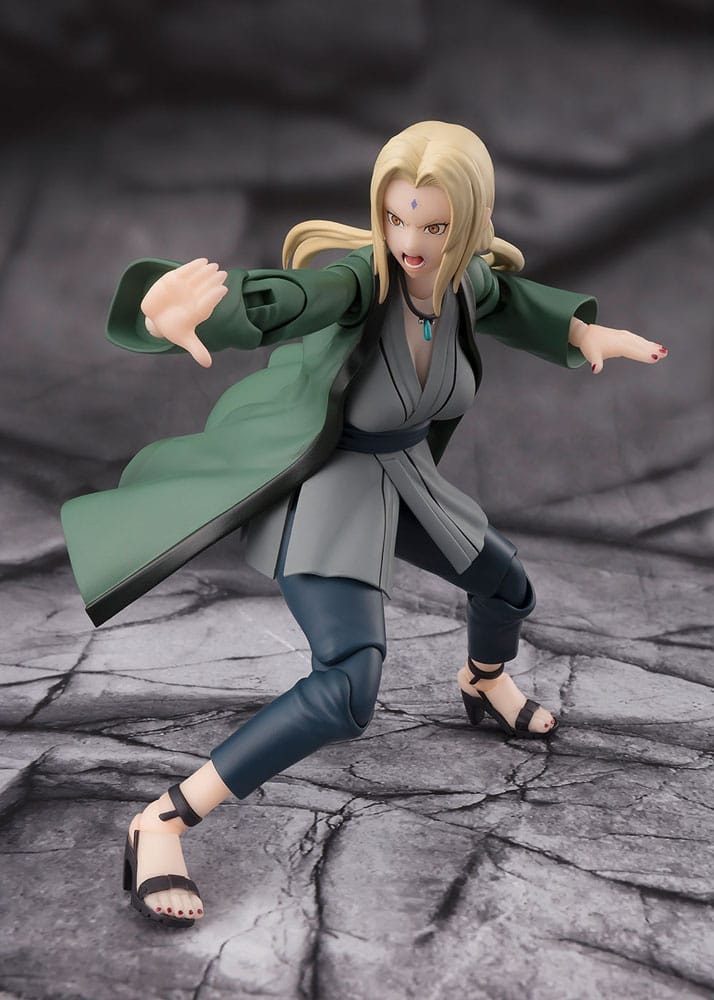 BANDAI TAMASHII - Naruto S.H.Figuarts Action Figure Tsunade The legendary Medical Ninja