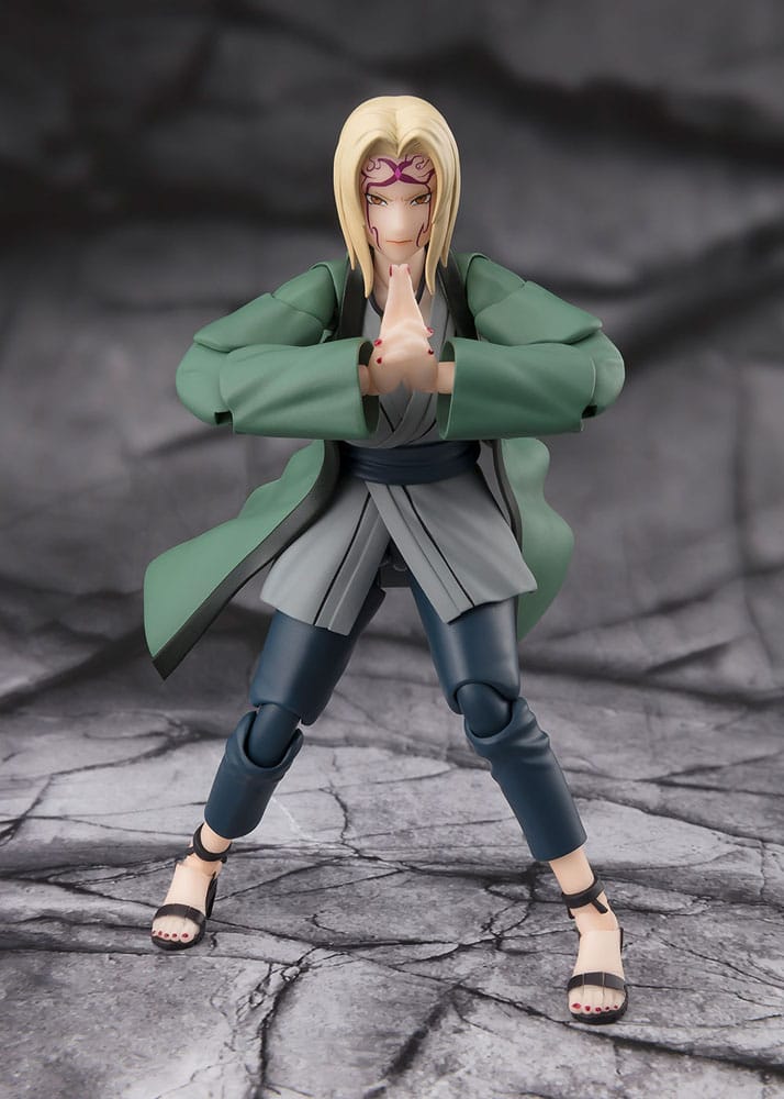 BANDAI TAMASHII - Naruto S.H.Figuarts Action Figure Tsunade The legendary Medical Ninja