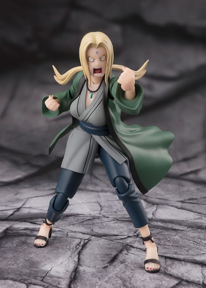 BANDAI TAMASHII - Naruto S.H.Figuarts Action Figure Tsunade The legendary Medical Ninja