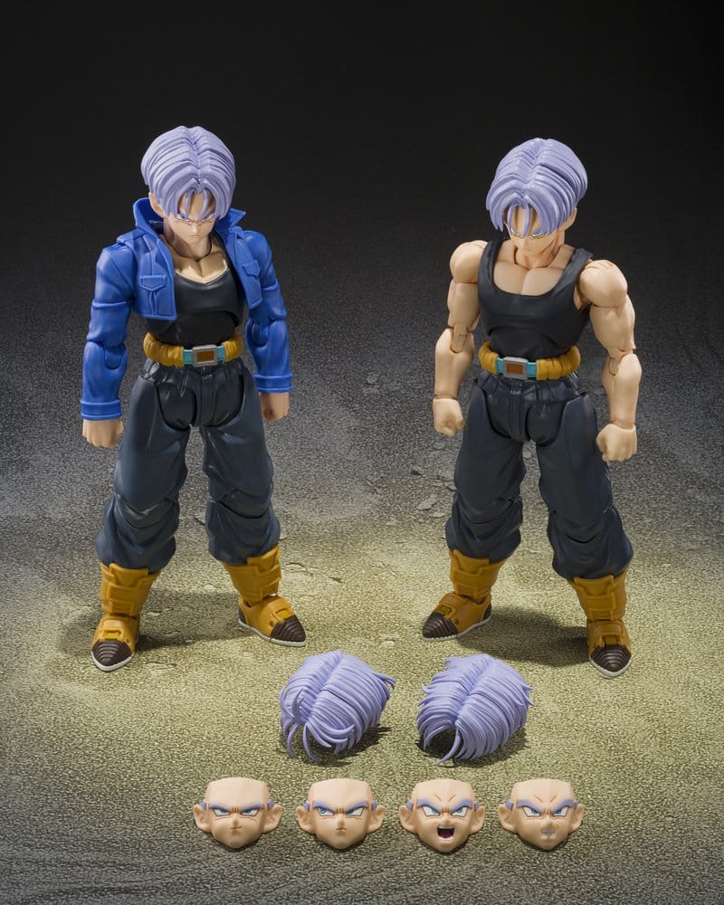 BANDAI - Dragon Ball Z S.H.Figuarts Action Figure Trunks Group Base Ver.B Limited Edition