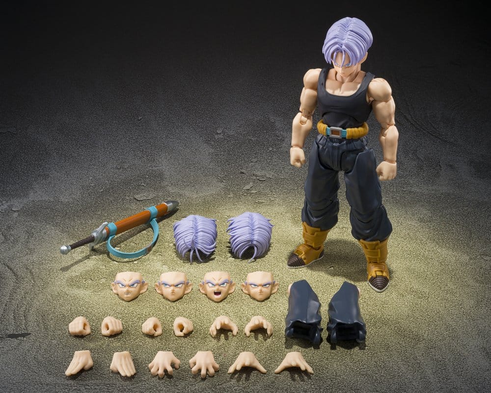BANDAI - Dragon Ball Z S.H.Figuarts Action Figure Trunks Group Base Ver.B Limited Edition