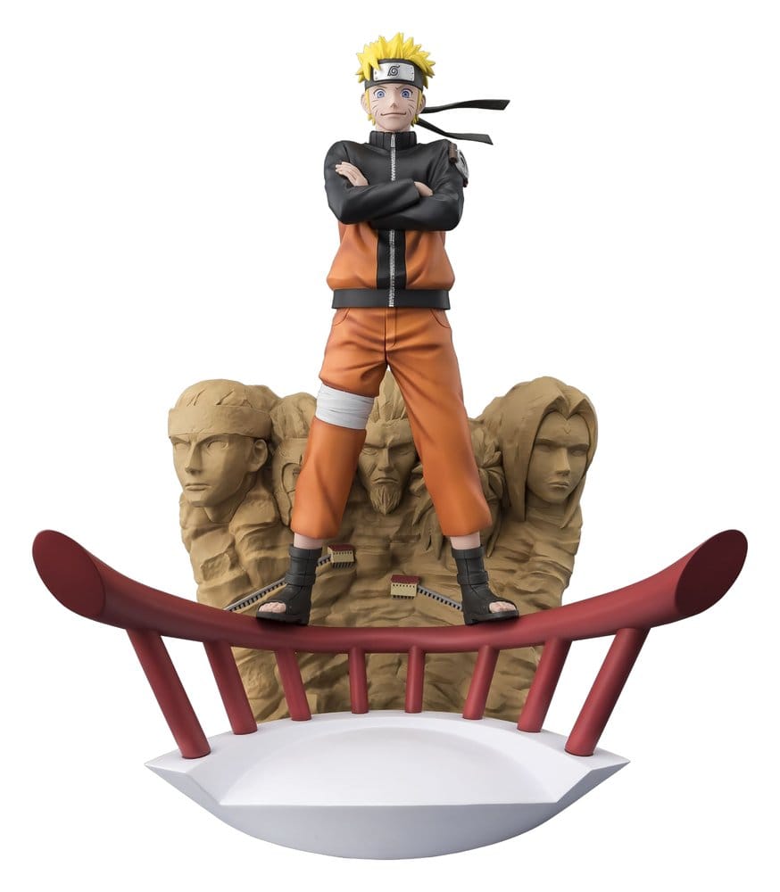 BANDAI - Naruto Shippuden Figuarts ZERO (STARTune) PVC Figure Naruto Uzumaki -The Will to Hokage