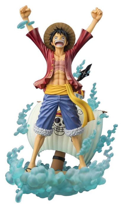 BANDAI - One Piece Figuarts ZERO (STARTune) PVC Figure Monkey D. Luffy -Setting out for the New World