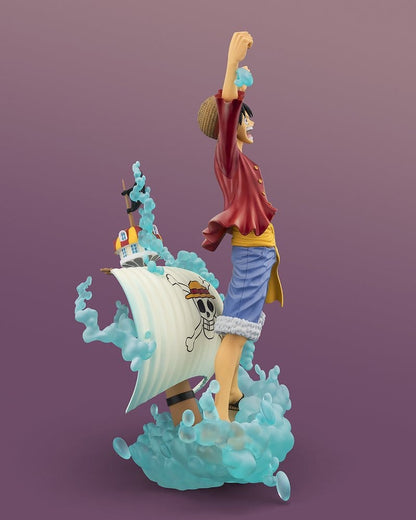 BANDAI - One Piece Figuarts ZERO (STARTune) PVC Figure Monkey D. Luffy -Setting out for the New World
