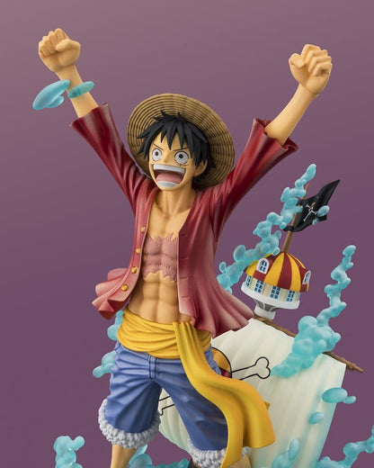 BANDAI - One Piece Figuarts ZERO (STARTune) PVC Figure Monkey D. Luffy -Setting out for the New World