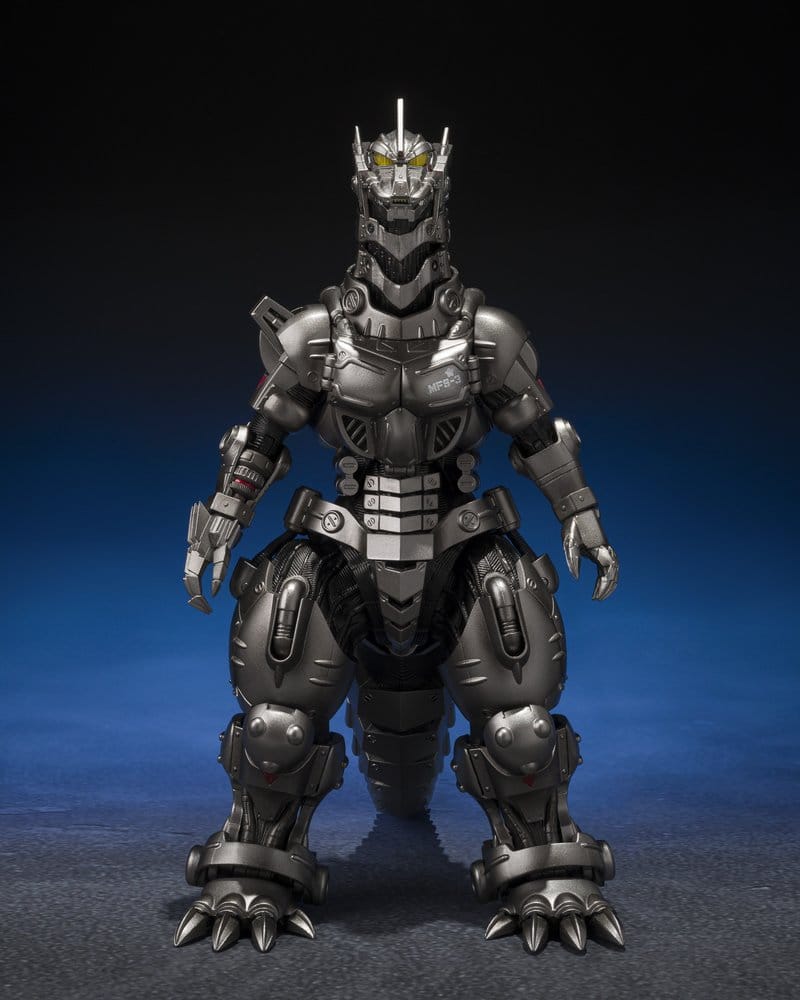 BANDAI - Godzilla: Tokyo S.O.S. S.H.MonsterArts Diecast Action Figure Kiryu (Heavily Armed Type / High Mobility Type) "Tokyo SOS" -Movie Graphic Plus-