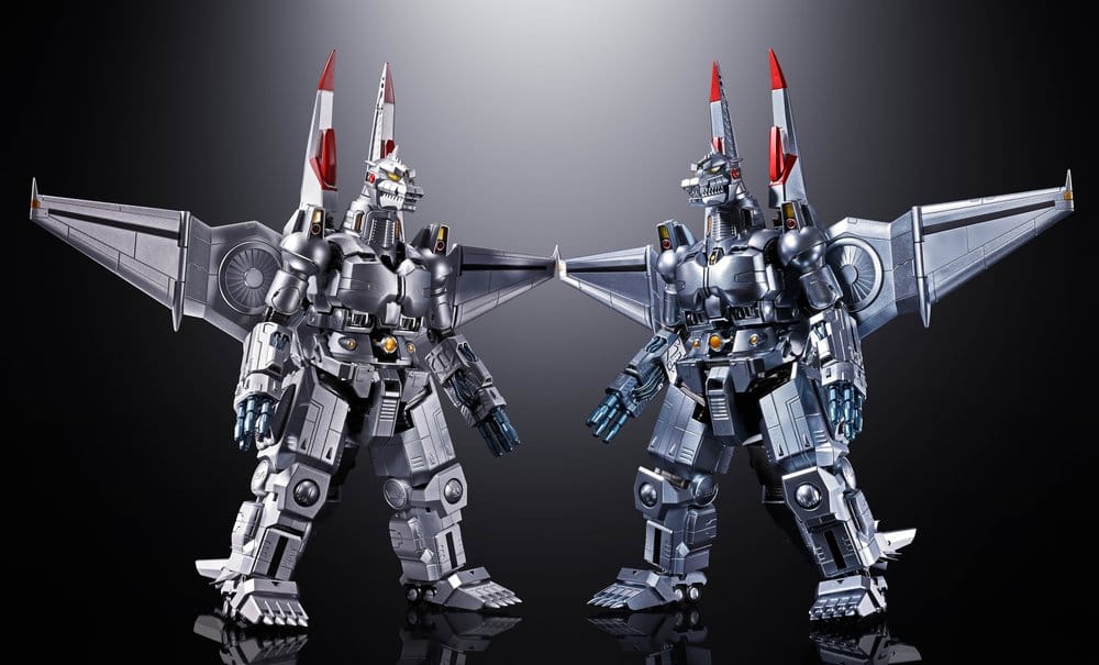 BANDAI - Godzilla Chogokin Diecast Action Figure Mechagodzilla (Ohrai Noriyoshi poster Ver.)
