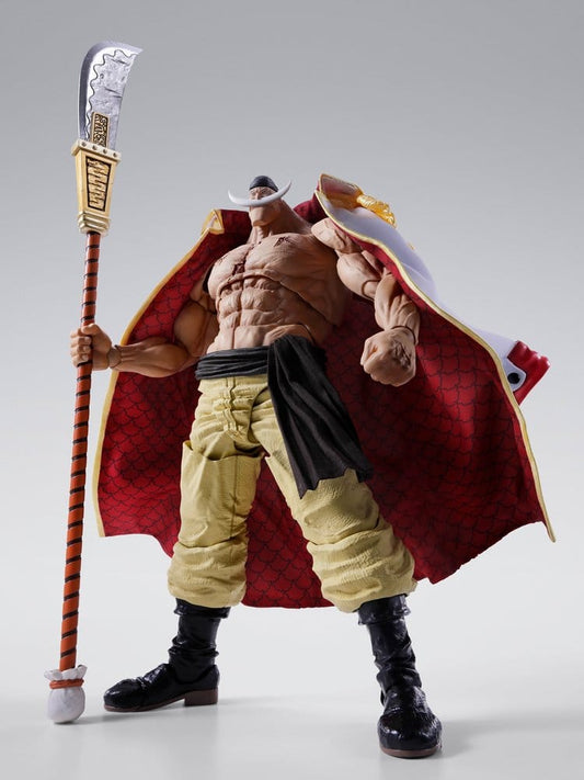 BANDAI - One Piece S.H.Figuarts Action Figure Edward Newgate -Marineford-
