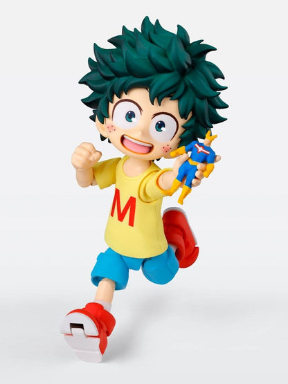 BANDAI - My Hero Academia S.H.Figuarts Action Figure Izuku Midoriya & Katsuki Bakugo -Childhood Set