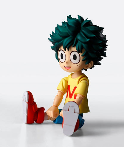 BANDAI - My Hero Academia S.H.Figuarts Action Figure Izuku Midoriya & Katsuki Bakugo -Childhood Set