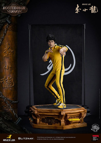 BLITZWAY - Bruce Lee Superb Scale Statue 1/4 50th Anniversary Tribute (Rooted Hair Version) 55 cm