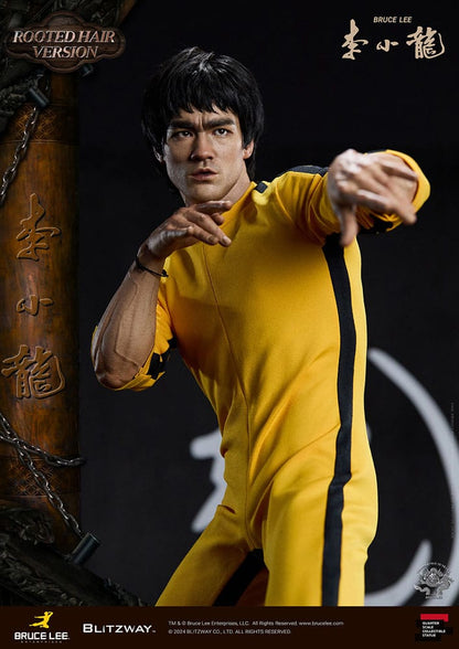 BLITZWAY - Bruce Lee Superb Scale Statue 1/4 50th Anniversary Tribute (Rooted Hair Version) 55 cm