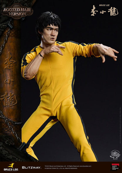 BLITZWAY - Bruce Lee Superb Scale Statue 1/4 50th Anniversary Tribute (Rooted Hair Version) 55 cm