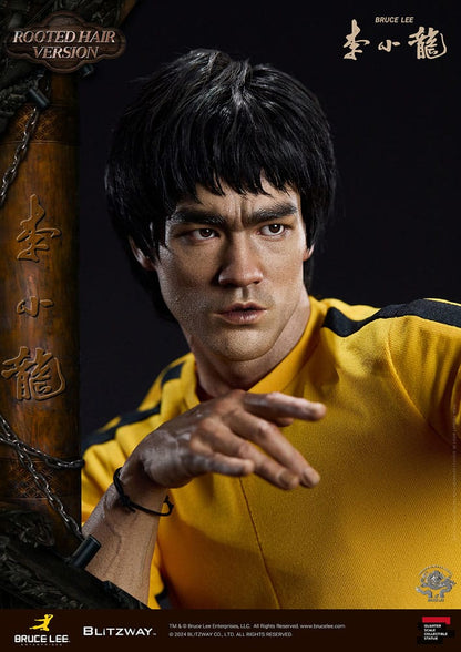 BLITZWAY - Bruce Lee Superb Scale Statue 1/4 50th Anniversary Tribute (Rooted Hair Version) 55 cm