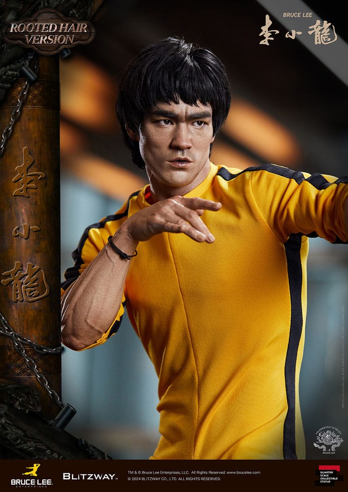 BLITZWAY - Bruce Lee Superb Scale Statue 1/4 50th Anniversary Tribute (Rooted Hair Version) 55 cm