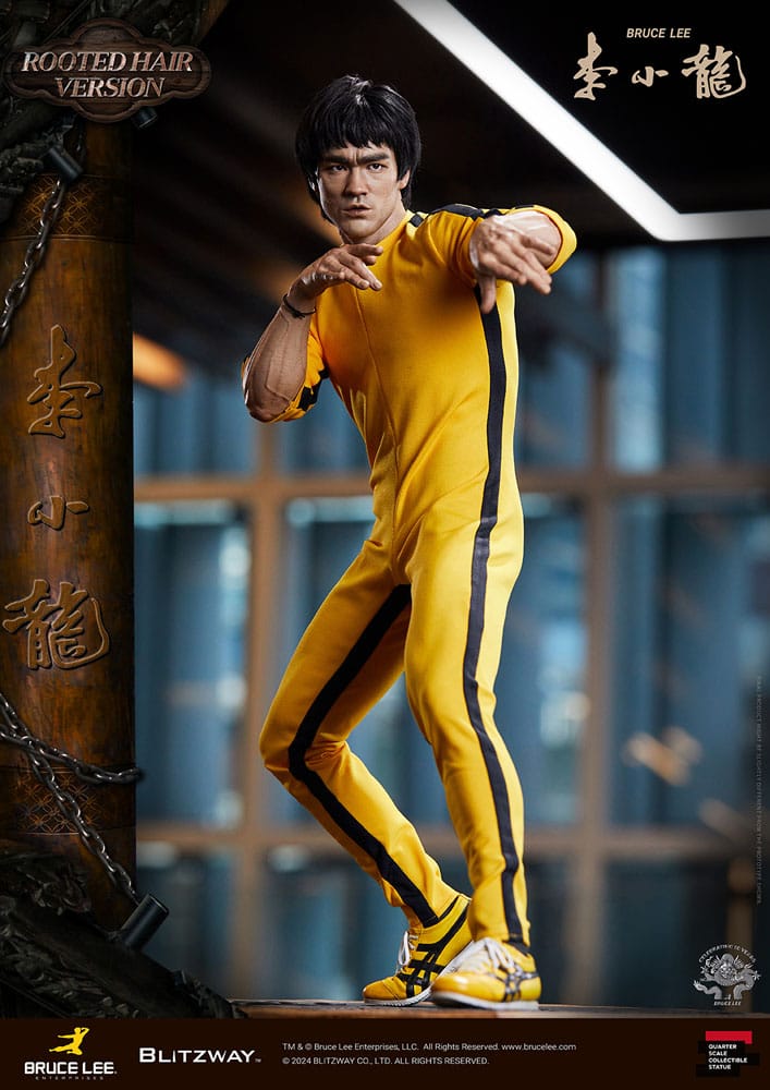 BLITZWAY - Bruce Lee Superb Scale Statue 1/4 50th Anniversary Tribute (Rooted Hair Version) 55 cm