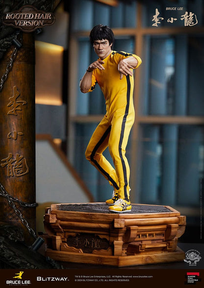 BLITZWAY - Bruce Lee Superb Scale Statue 1/4 50th Anniversary Tribute (Rooted Hair Version) 55 cm