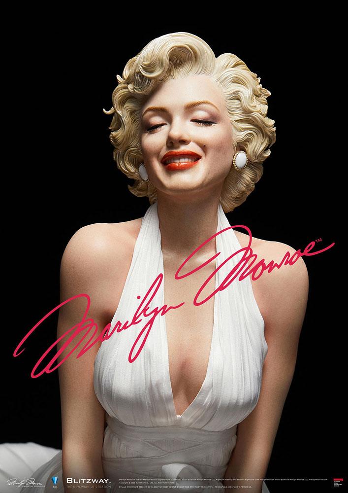 BLITZWAY - Marilyn Monroe Superb Scale Hybrid Statue 1:4