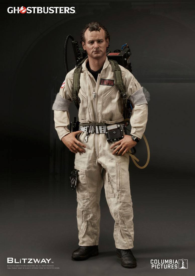 BLITZWAY - Ghostbusters Peter Venkman Action Doll 1:6