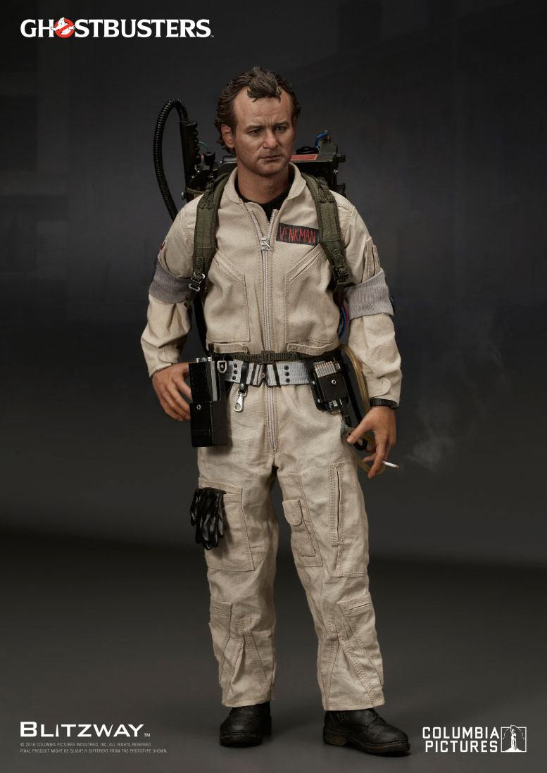 BLITZWAY - Ghostbusters Peter Venkman Action Doll 1:6