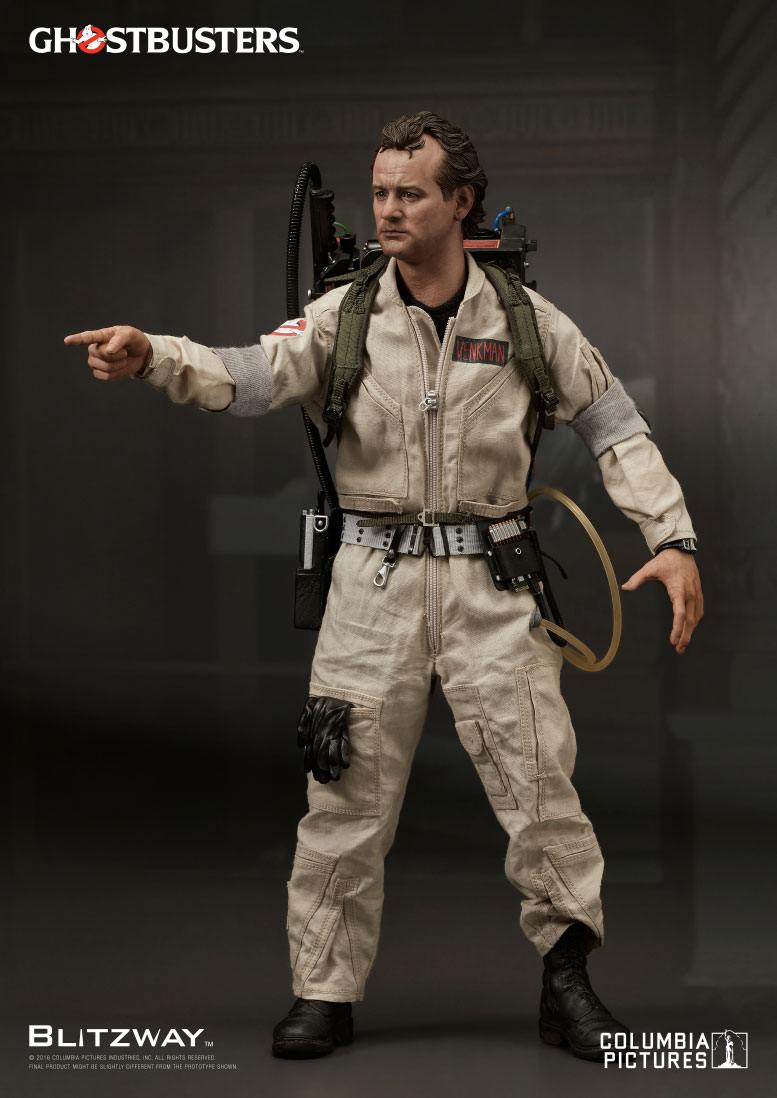 BLITZWAY - Ghostbusters Peter Venkman Action Doll 1:6