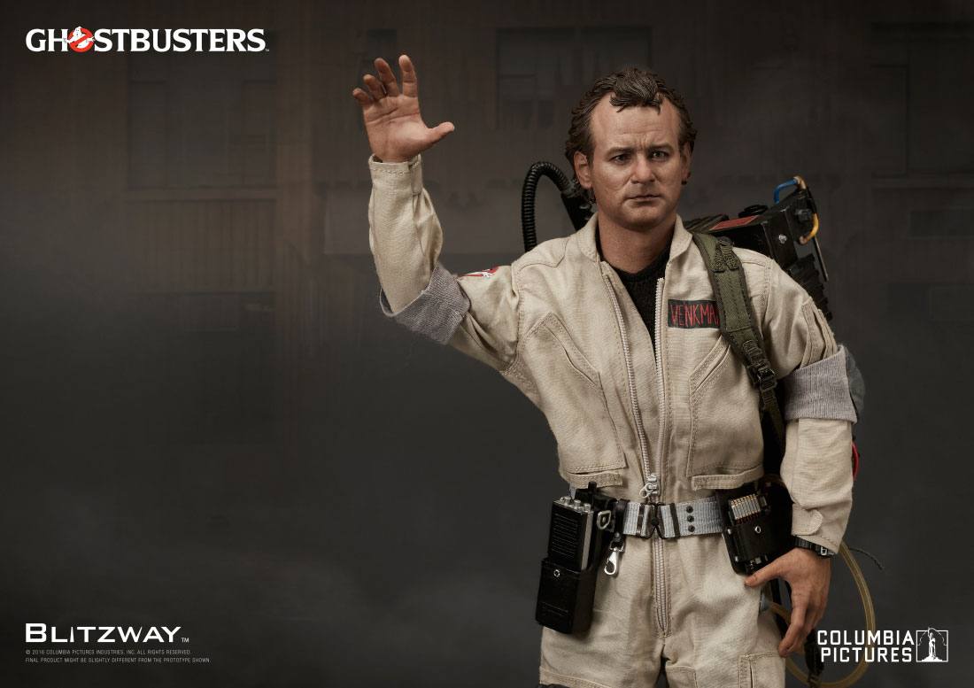 BLITZWAY - Ghostbusters Peter Venkman Action Doll 1:6