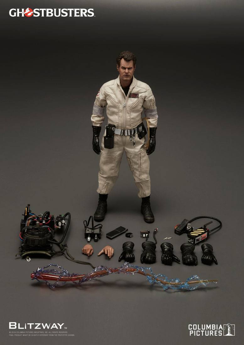 BLITZWAY - Ghostbusters Raymond Stantz Action Doll 1:6