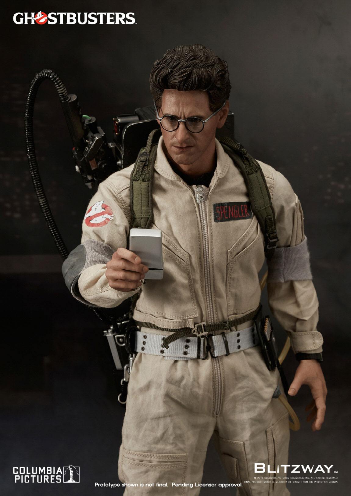 BLITZWAY - Ghostbusters Egon Spengler Action Doll 1:6