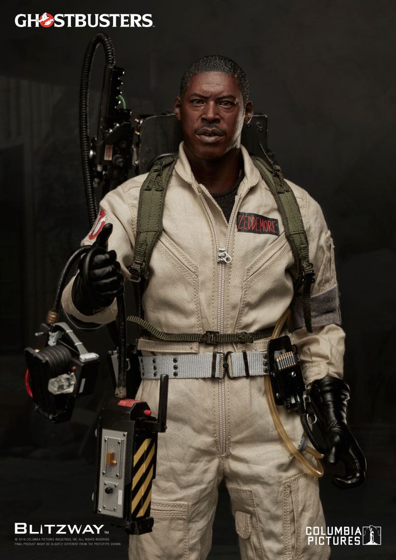 BLITZWAY - Ghostbusters Winston Zeddemore Action Doll 1:6