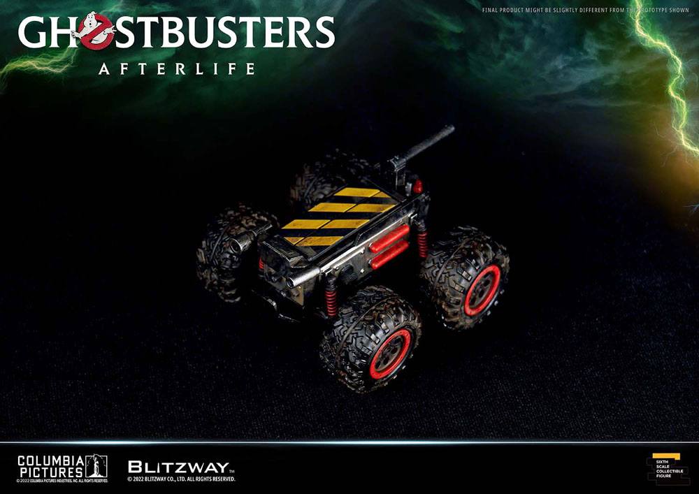 BLITZWAY - Ghostbusters Action Figure Terlife Vehicle 1:6 Ecto-1 1959 Cadillac