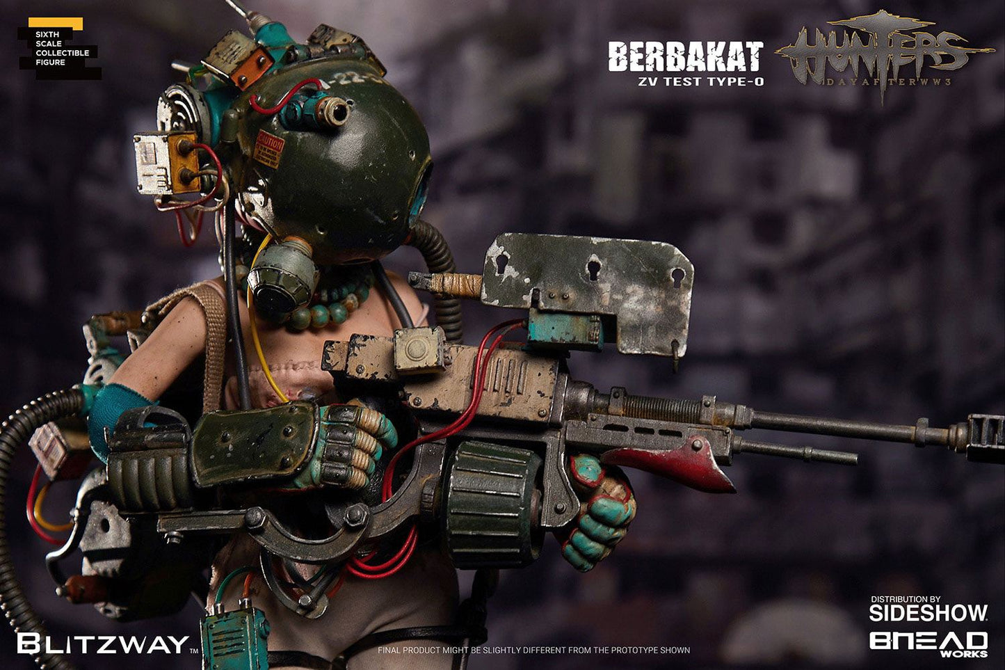 BLITZWAY - Hunters Day Action Figure ter WWIII Action Figure 1:6 ZV Berbakat Test Type-0