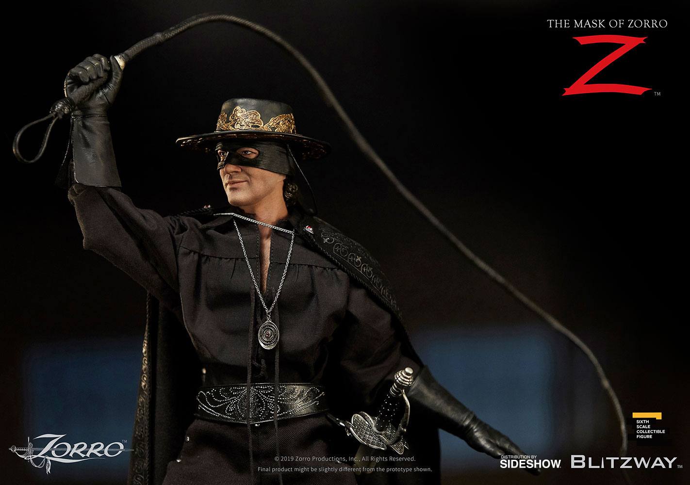 BLITZWAY - The Mask of Zorro Action Figure 1:6 Zorro (Antonio Banderas)