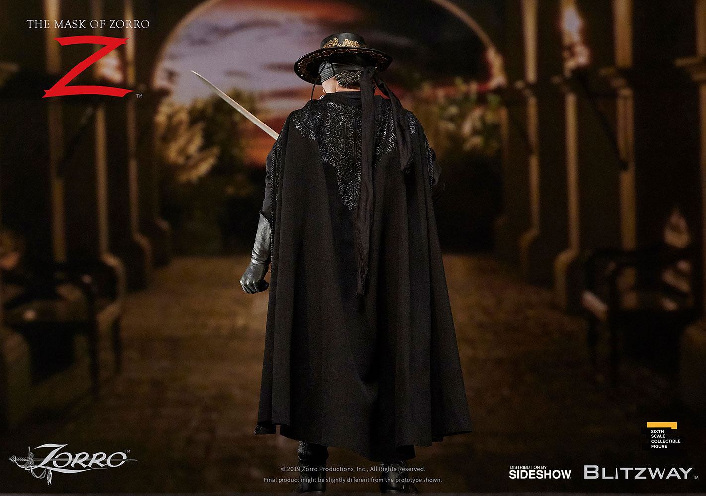 BLITZWAY - The Mask of Zorro Action Figure 1:6 Zorro (Antonio Banderas)