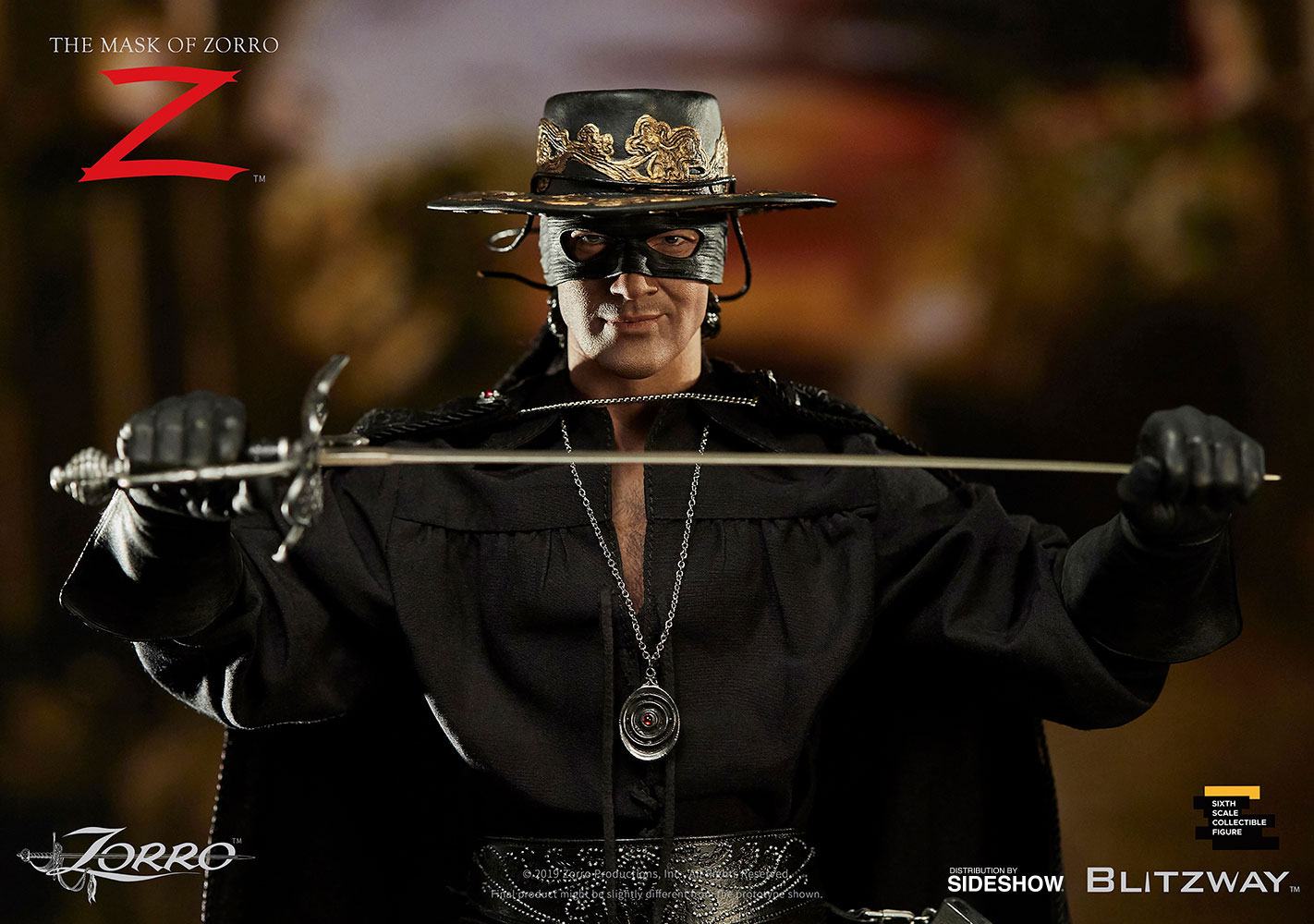 BLITZWAY - The Mask of Zorro Action Figure 1:6 Zorro (Antonio Banderas)