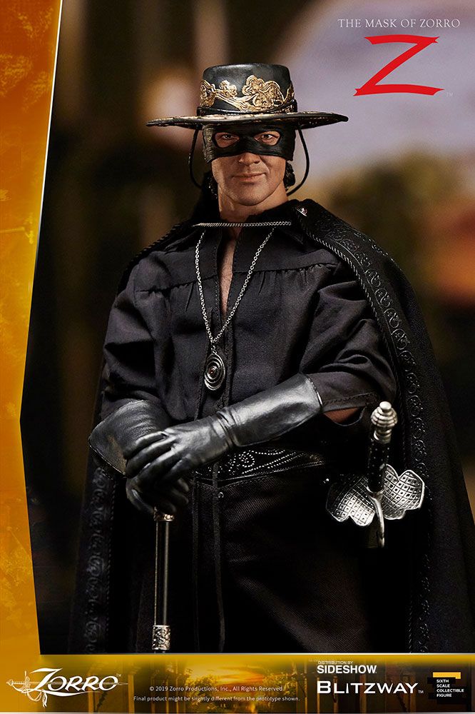 BLITZWAY - The Mask of Zorro Action Figure 1:6 Zorro (Antonio Banderas)