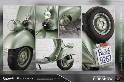 BLITZWAY - Vacanze Romane (Roman Holiday) - 1951 Vespa 125 - Statue 1:4