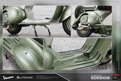 BLITZWAY - Vacanze Romane (Roman Holiday) - 1951 Vespa 125 - Statue 1:4