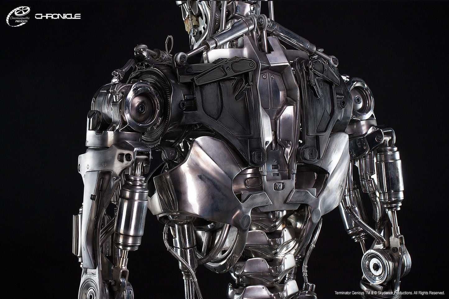 CINEMAQUETTE - Terminator Genisys Life-Size Statue T-800 Endoskeleton