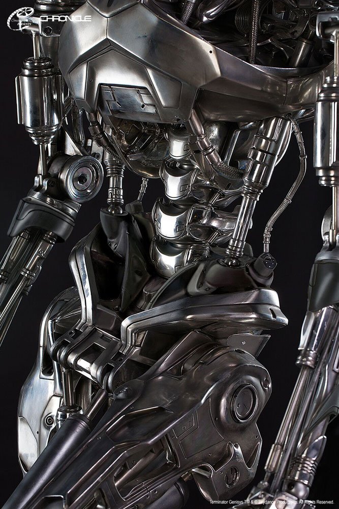 CINEMAQUETTE - Terminator Genisys Life-Size Statue T-800 Endoskeleton