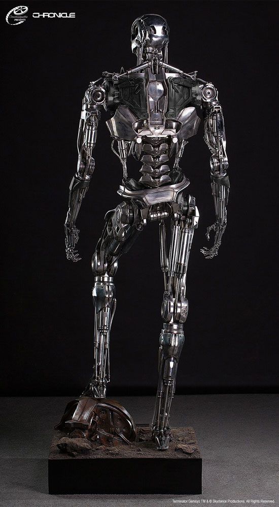 CINEMAQUETTE - Terminator Genisys Life-Size Statue T-800 Endoskeleton