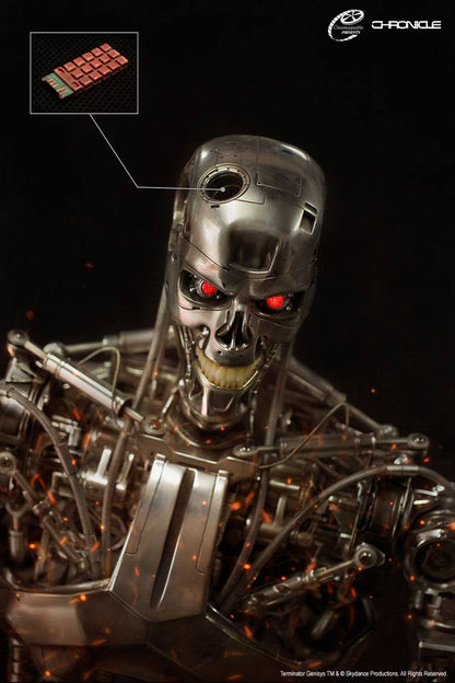 CINEMAQUETTE - Terminator Genisys Life-Size Statue T-800 Endoskeleton