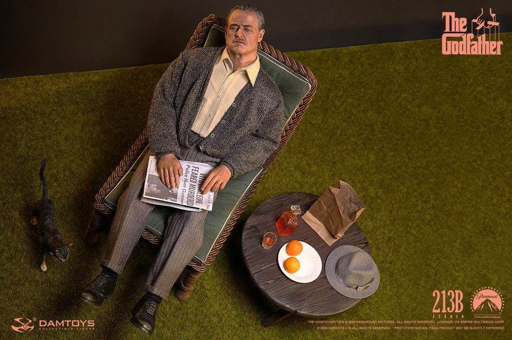 DAMTOYS - The Godfather Action Figure 1/6 Vito Corleone Golden Years Version