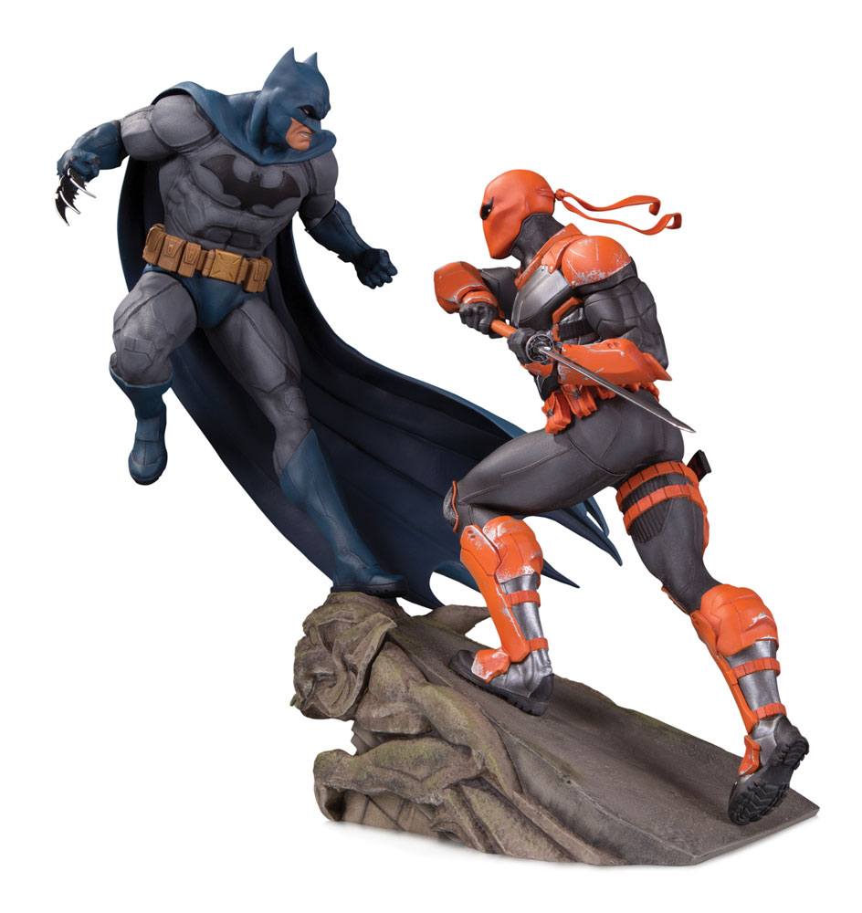 DC DIRECT - Dc Comics - Battle Statue Batman vs. Deathstroke