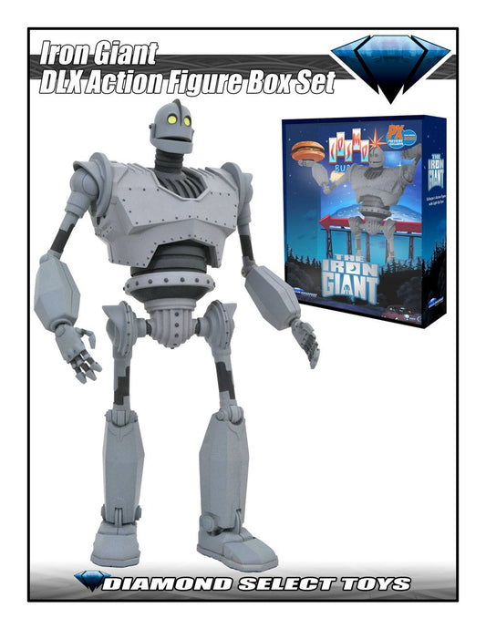 DIAMOND SELECT TOYS - The Iron Giant DeLuxe Action Figure Box Set Iron Giant San Diego Comic Con 2020 EXCLUSIVE