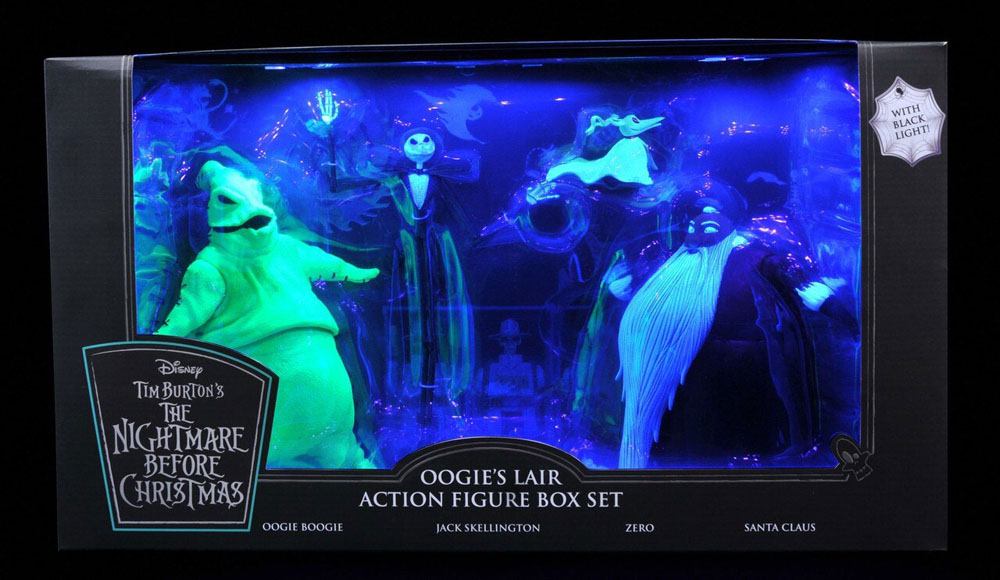 DIAMOND SELECT TOYS - A Nightmare Before Christmas Action Figure Box Set Oogie's Lair San Diego Comic Con 2020 EXCLUSIVE